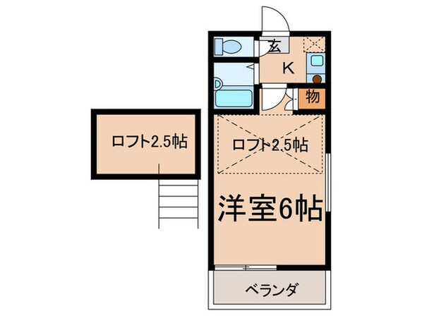 ル・ソレイユ大倉山の物件間取画像